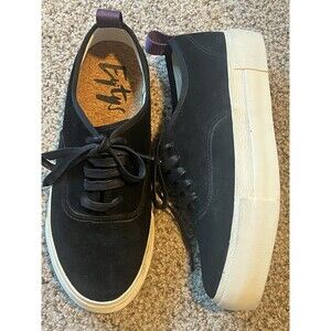 Eytys Black Mother Suede Shoes Sneakers Women’s Sz US 8.5/ EU 39 MSRP $310